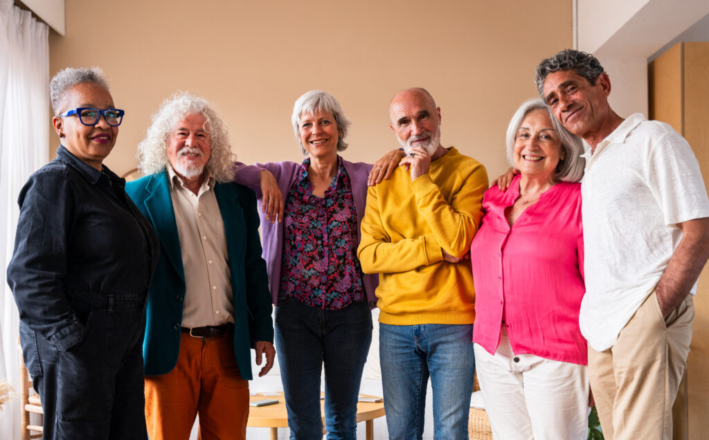 grupo de personas mayores