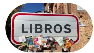 Cartel pueblo libros