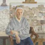 Cuadro autoretrato luis torras