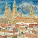 Cuadro vista de santiago luis torras