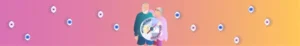 Dibujo de pareja mayor ojos