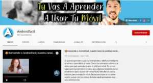 Imagen de hombre joven con frases que motiva a aprender a usar el telefono movil