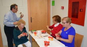 Mujeres mayores estimulacion olfato