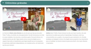 Mujeres mayores parlamento de marcela entrevistas