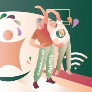 Pareja mayor haciendo ejercicio
