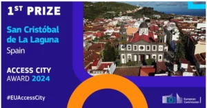 San Cristóbal de la laguna primer premio access city award 2024