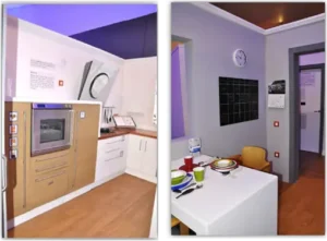 Cocina vivienda adaptada accesible