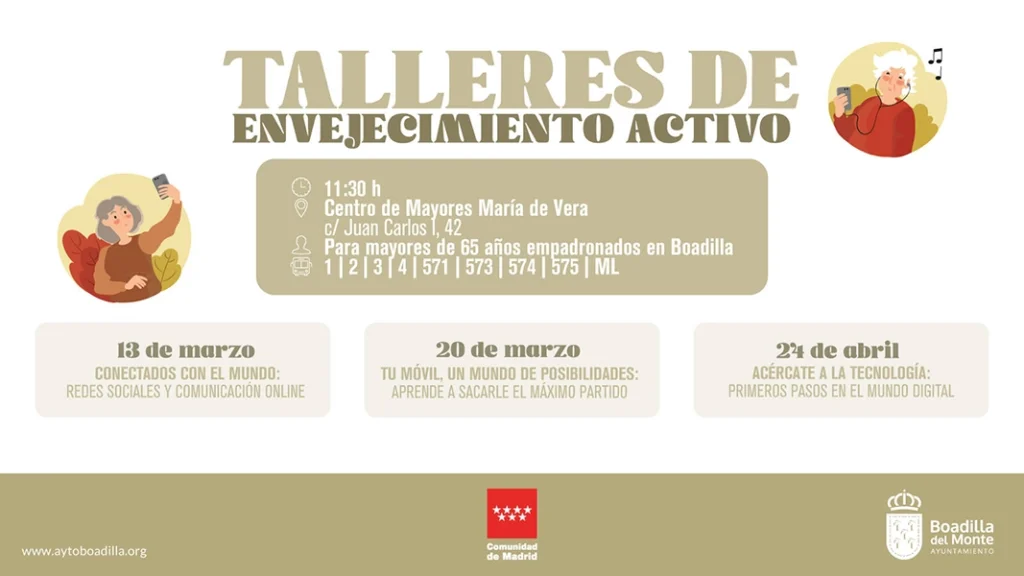 Talleres de envejecimiento activo