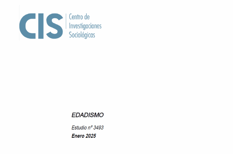 Estudio sobre edadismo del CIS
