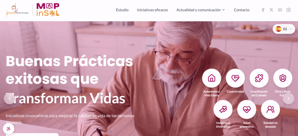 MAPinSOL: soluciones validadas y escalables para combatir la soledad no elegida en personas que envejecen