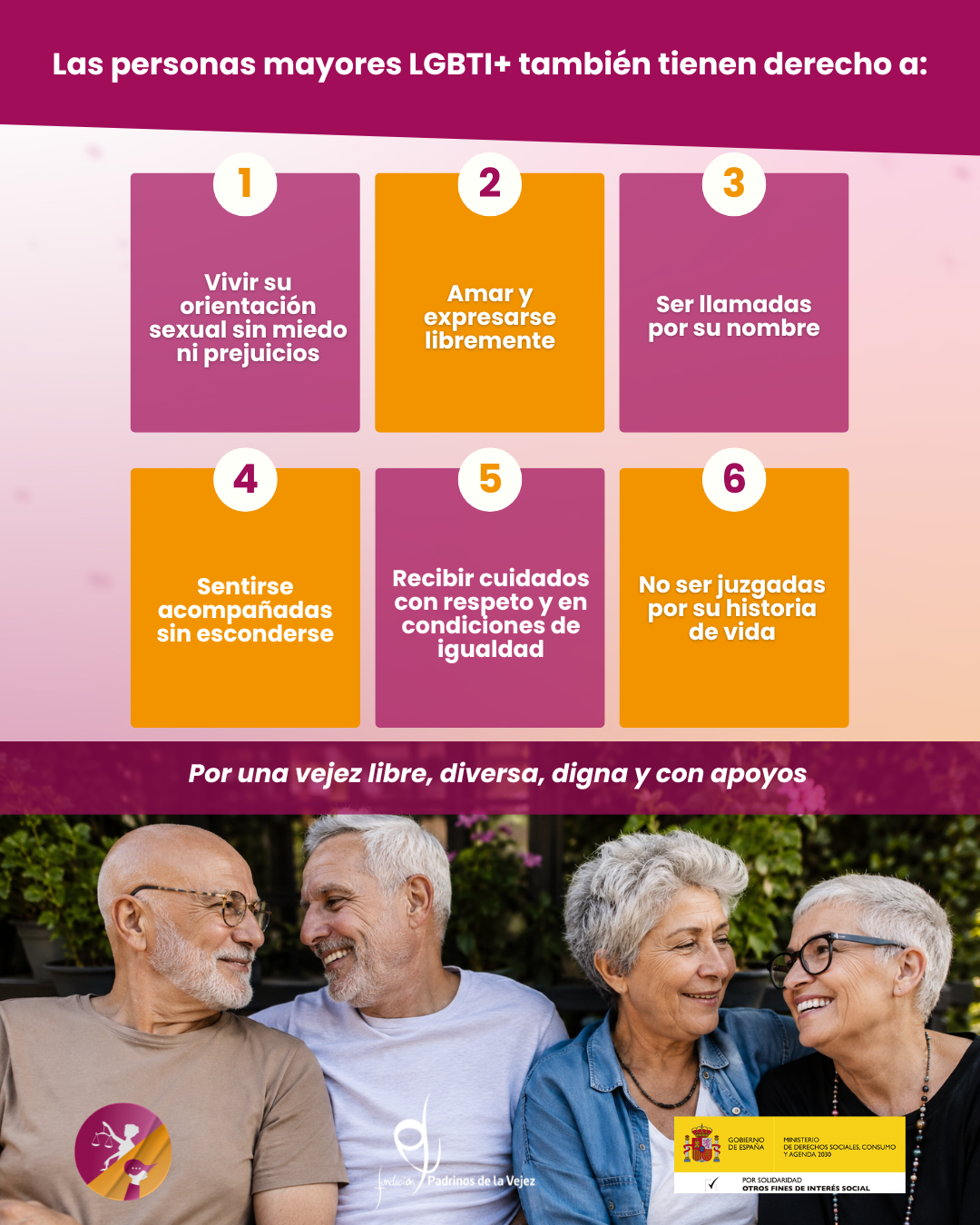 Derechos mayores con orgullo